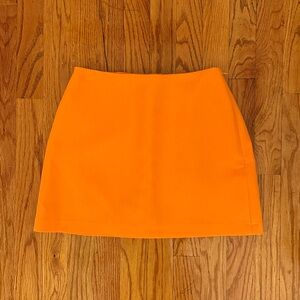 Abercrombie & Fitch: Never worn orange skirt (with shorts built in) XS